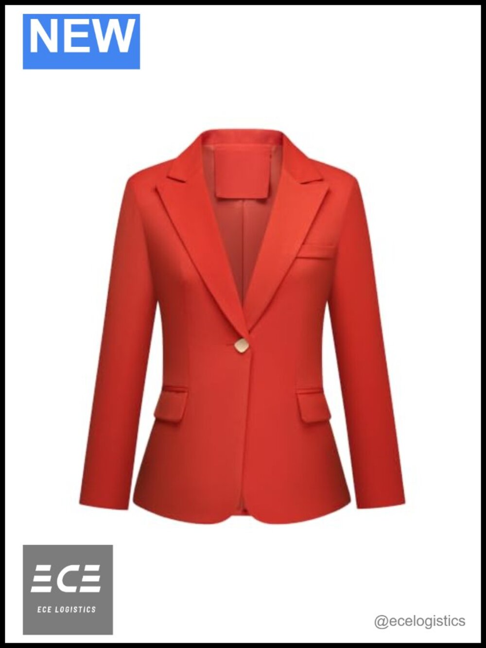 Women's Open Front Blazer Long Sleeve Business Casual Notch Collar Slim Fit